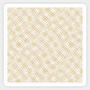 Golden Plait Sticker